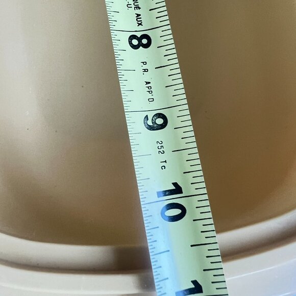 Vtg Tupperware 4Pc Microwave Steamer Strainer HarvestGold Bowl Set Divider & Lid - Picture 5 of 8